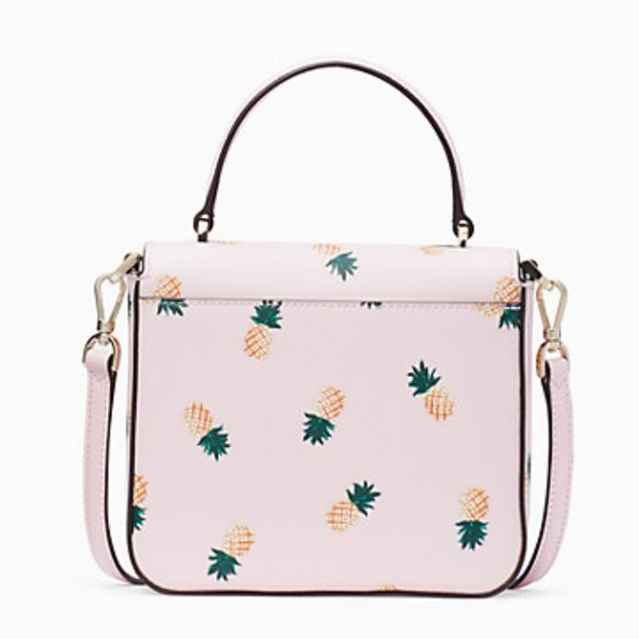 Kate Spade Staci Square Pineapple Crossbody Pink Multi - Picture 2 of 16